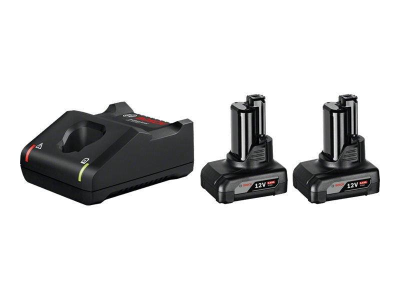 Image BOSCH Powertools Starter 12v Set, 2x6,0A + GAL12V40 | 1600A01B20