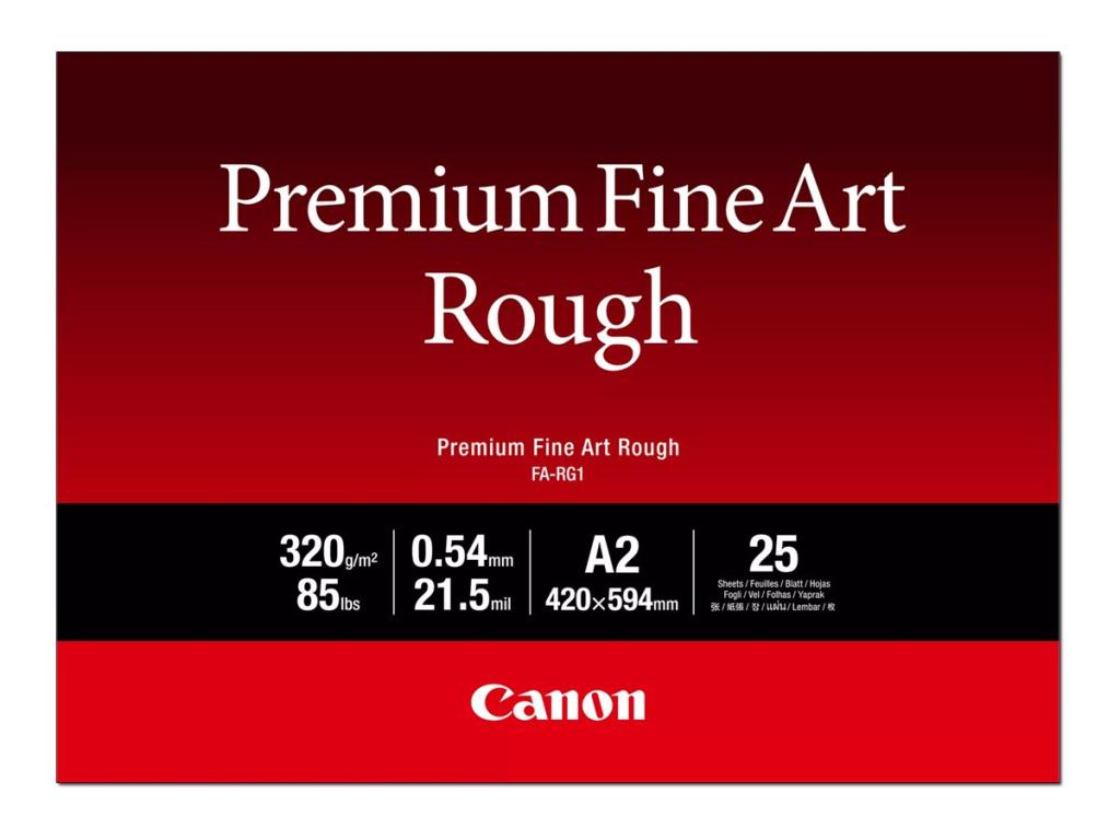 Image CANON FA-RG 1 Premium Fine Art Rough A 2, 25 Blatt, 320 g