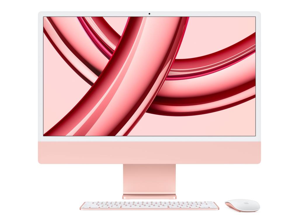 Image APPLE iMac Rosé 61cm (24") Apple M3 8GB 256GB MacOS