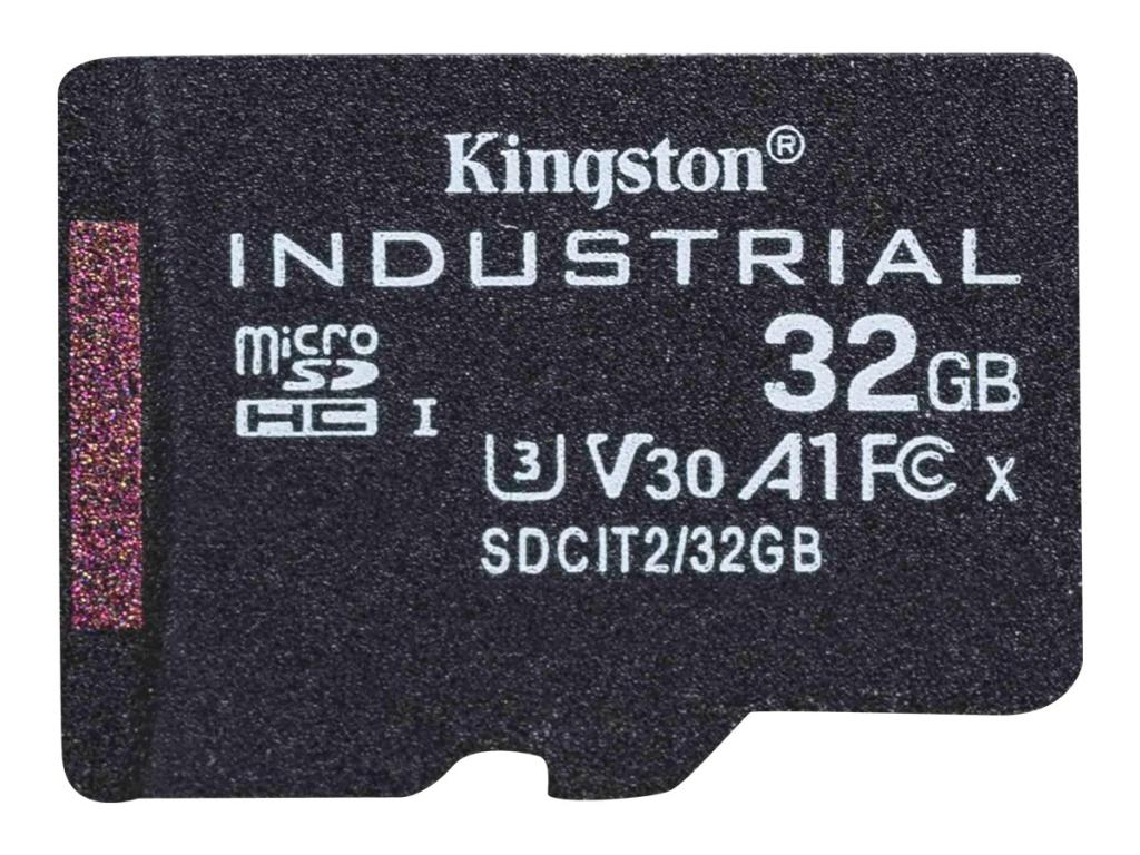 Image KINGSTON 32GB microSDHC Industrial C10 A1 pSLC