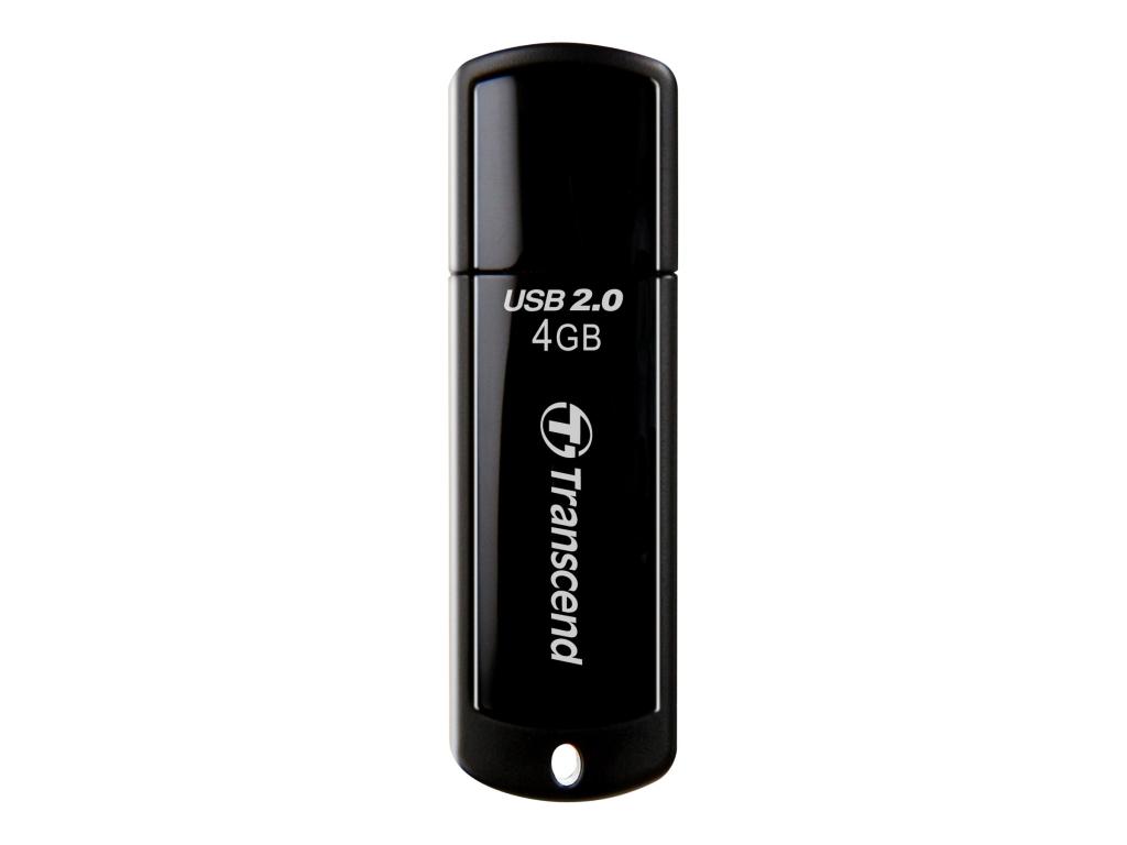 Image Transcend USB-Stick JetFlash 350 schwarz 4 GB