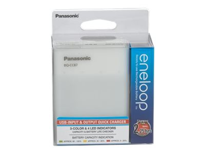Image PANASONIC Eneloop USB-Schelllade Gerät ohne Akkus
