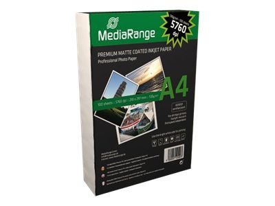 Image MediaRange DinA4 inkjet paper matte-coated 130g, 100 sheets