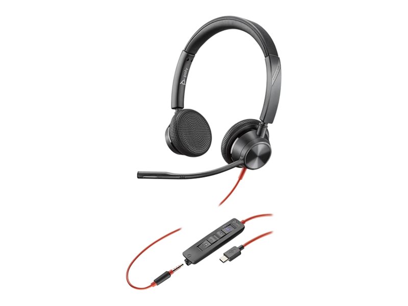 Image HP Poly Blackwire 3325 Stereo Microsoft Teams Certified USB-C Headset