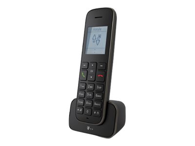 Image DEUTSCHE TELEKOM TELEKOM Sinus 207 Pack schwarz zusätzliches Mobilteil inkl. La