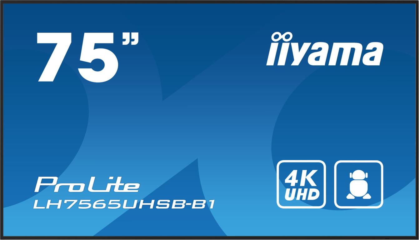 Image IIYAMA LH7565UHSB-B1 190,5cm (75")