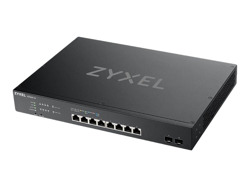 Image ZYXEL 10, 8-port Multi-Gigabit Smart Managed Switch with 2 SFP+ Uplink