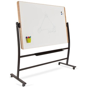 Image rocada mobiles Whiteboard Natural 150,0 x 100,0 cm weiß lackierter Stahl