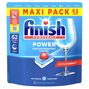 Image Calgonit finish POWERBALL POWER ALL IN 1 Spülmaschinentabs 73 St.