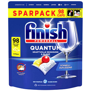 Image Calgonit finish POWERBALL QUANTUM Spülmaschinentabs 98 St.