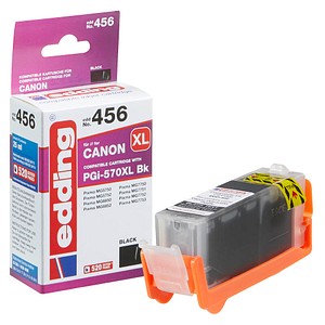 Image edding EDD-456  schwarz Druckerpatrone kompatibel zu Canon PGI-570 XL