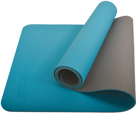 Image SCHILDKRÖT Yogamatte BICOLOR, 4 mm, petrol/anthrazit