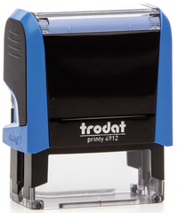 Image trodat Kinder Adress-Stempelautomat Printy 4912 4.0, blau