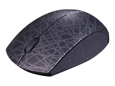 Image RAPOO 3300P+ RF Wireless Optisch 1000DPI Ambidextrös Schwarz - Grau (17307)
