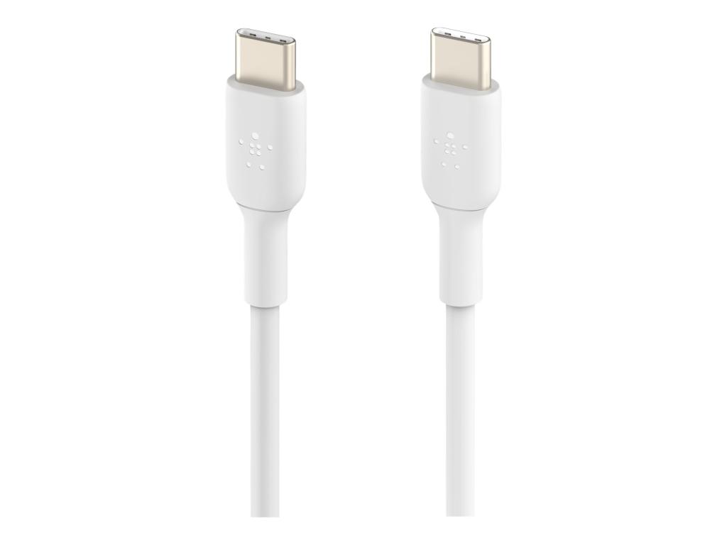 Image BELKIN USB-C/USB-C Kabel 2m PVC, weiß CAB003bt2MWH