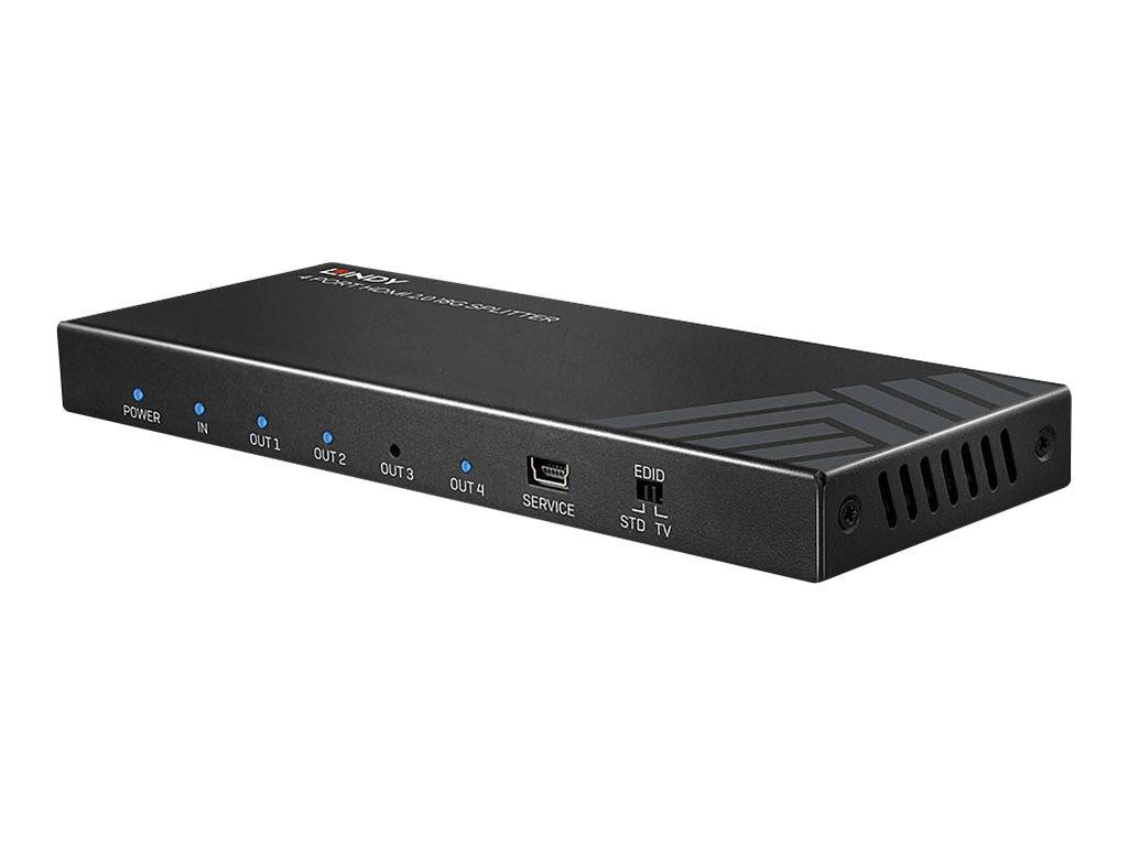 Image LINDY 4 Port HDMI 18G Splitter