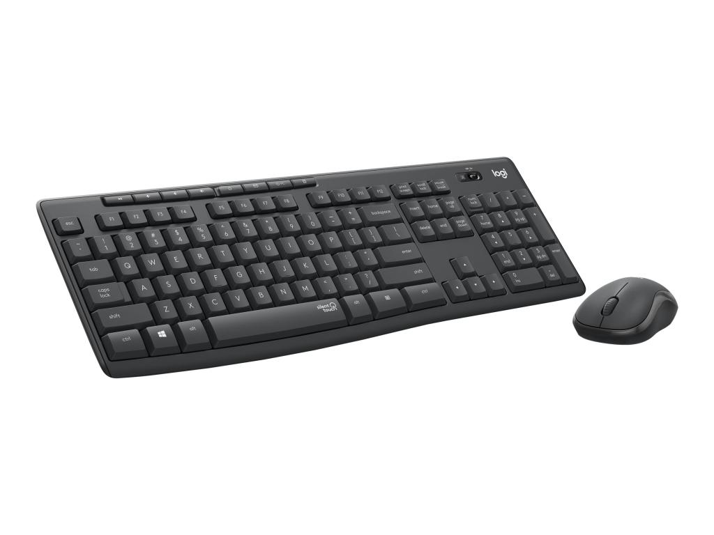 Image LOGITECH MK295 Silent Wireless Combo - GRAPHITE - US INTL - INTNL