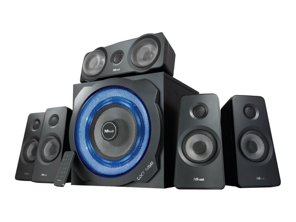 Image TRUST GXT 658 Tytan 5.1 5.1Kanäle 90W Schwarz Lautsprecherset (21738)