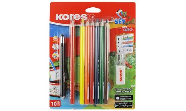Image Kores Dreikant-Buntstifte Kolores Jumbo Starter Set (5693508)