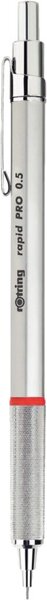 Image Rotring rapid PRO Feinminenstift Chrom, 0,5 mm, Griffzone gefräst