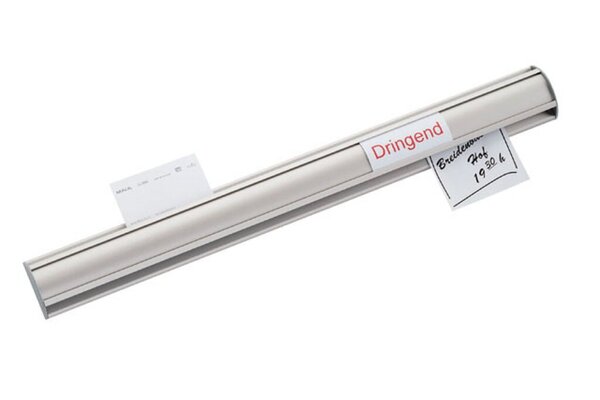 Image Planhalter Info-Leiste 50cm al mit Glaskugeln gefüllte Leiste