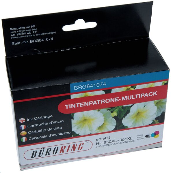 Image Multipack 4 Farben für HP Office Jet Pro 8600 e, 8600Plus e-