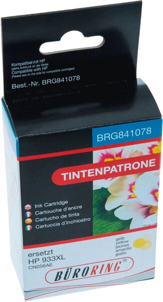 Image Tintenpatrone 933XL gelb für HP Officejet 6100 eDrucker,