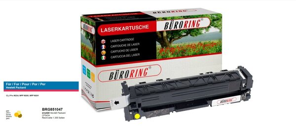 Image Toner gelb für HP LaserJet Pro M254 / MFP M280 / MFP M281