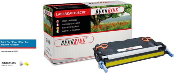 Image Toner Cartridge gelb für HP Color LaserJet 3600,3800