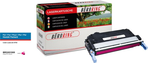 Image Toner Cartridge magenta für HP Color LaserJet 4700