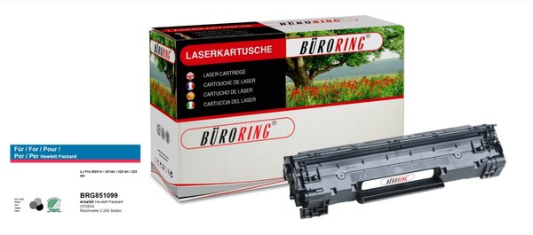 Image Toner Cartridge 83HC schwarz für HP LaserJet Pro M201dw, M201n,
