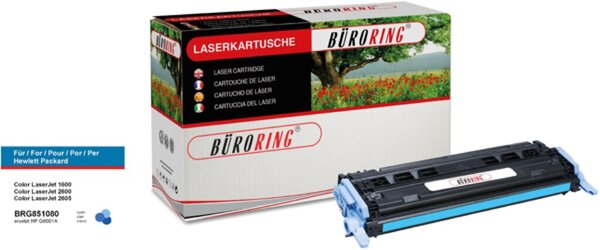 Image Toner Cartridge cyan für HP Color LaserJet 2600