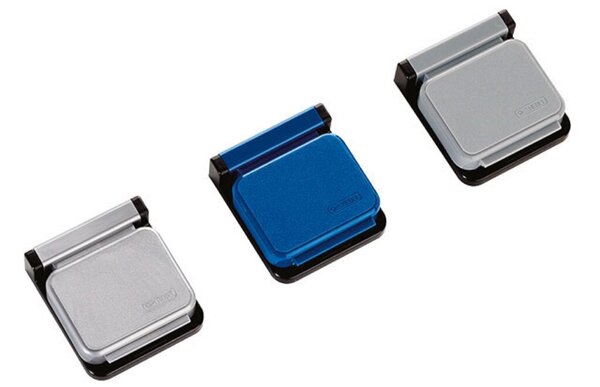 Image Planhalter Magnetclip S 10St si Magnetschnapp-Automatik selbstkleb