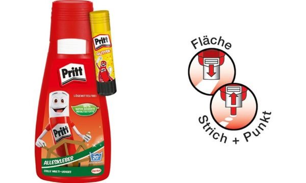 Image Pritt Alleskleber, 100 g + GRATIS 1 0 g Glitter-Klebestift (57802491)