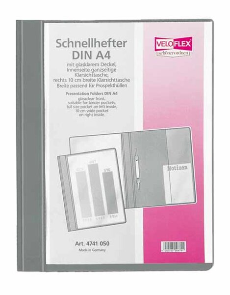 Image Schnellhefter A4 grau 