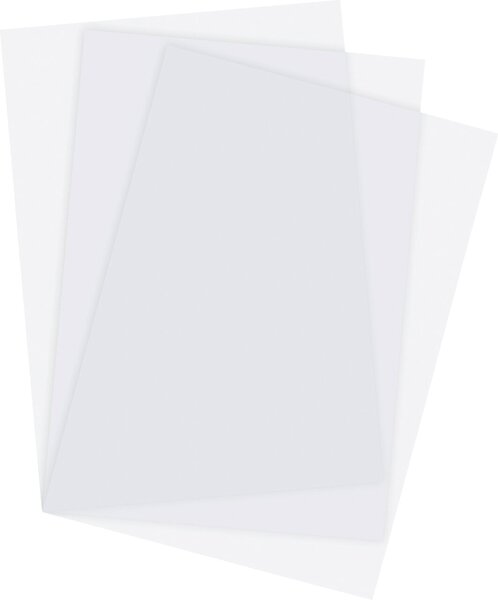 Image Deckblätter, A4, trp,klar, 0,20 mm transparent klar, glänzend