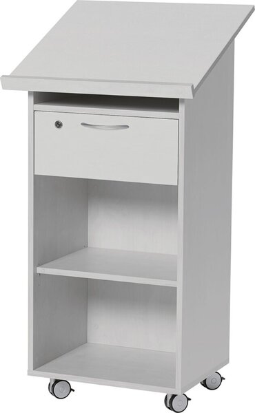 Image Deskin Stehpult Laudatus offen Farbe: Lichtgrau