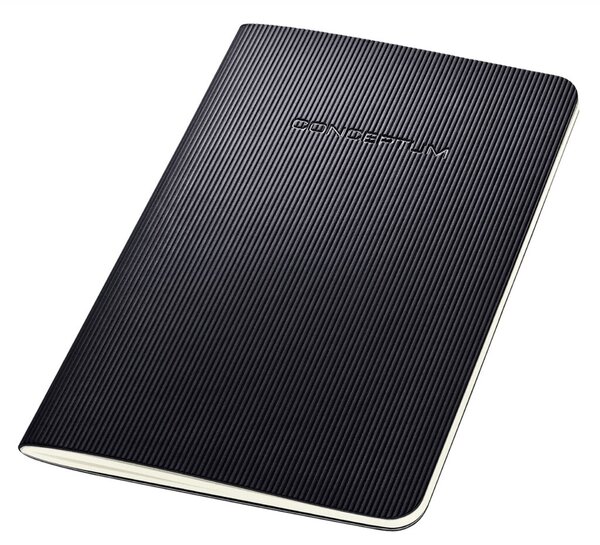 Image sigel Notizheft Conceptum, DIN A6, kariert, schwarz