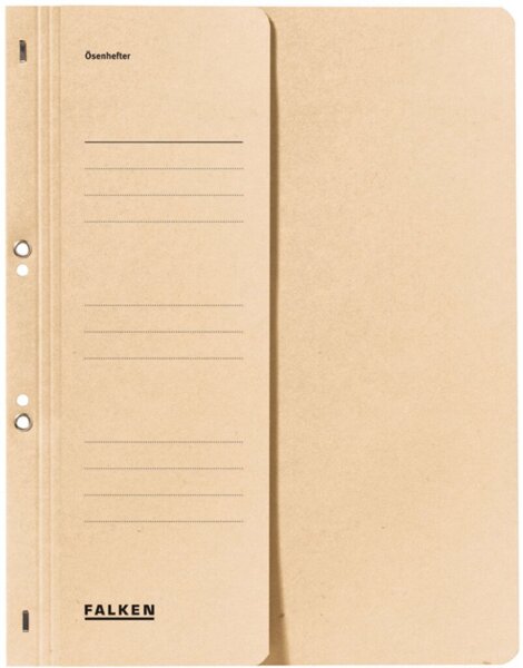 Image Ösenhefter A4 250g Manila-RC-Karton 100% Recycling mit blauer Engel