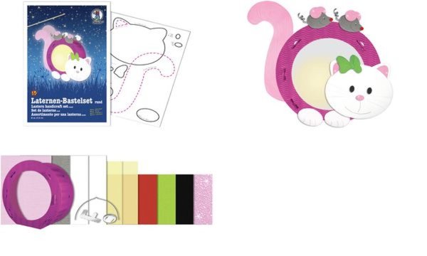 Image URSUS Laternen-Bastelset Kätzchen (57900610)