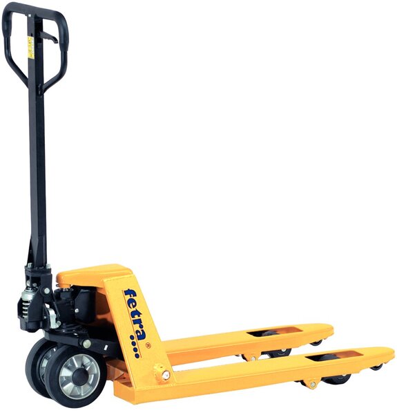 Image Gabelhubwagen , 2500 kg, Lenkräder, Gabelrollen, 800 mm Gabellänge