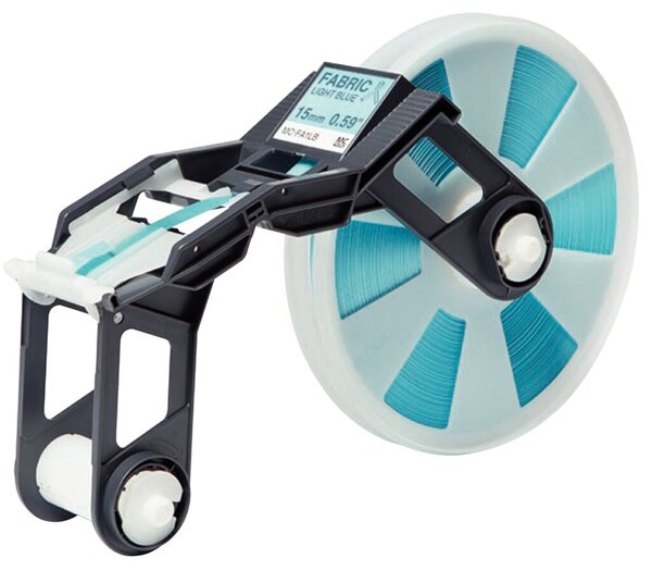 Image Textilband blau MC-FA1LB 15mm x 300m für Tape Creator TP-M5000N
