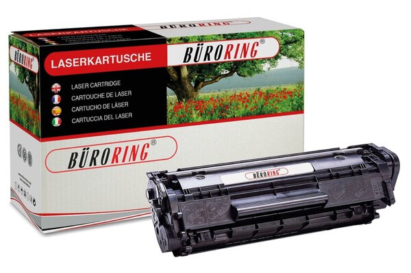 Image Toner Cartridge 12X schwarz für HP LaserJet 1010, 1010w, 1012, 1015,