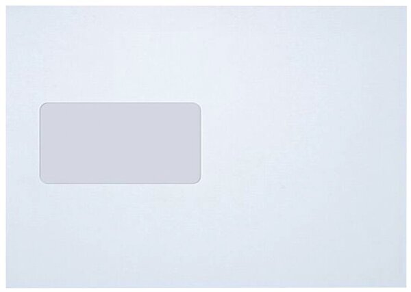 Image Versandtasche, C5, mit Fenster Selbstklebend, weiß, 90g