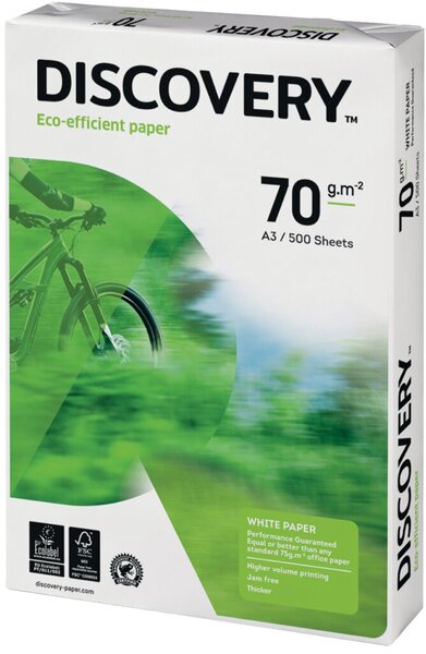 Image Discovery Kopierpapier A3 70g weiß hohe Weiße