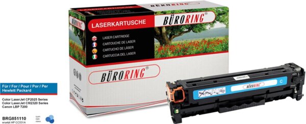 Image Toner Cartridge cyan für HP Color Laserjet CP 2025 DN,