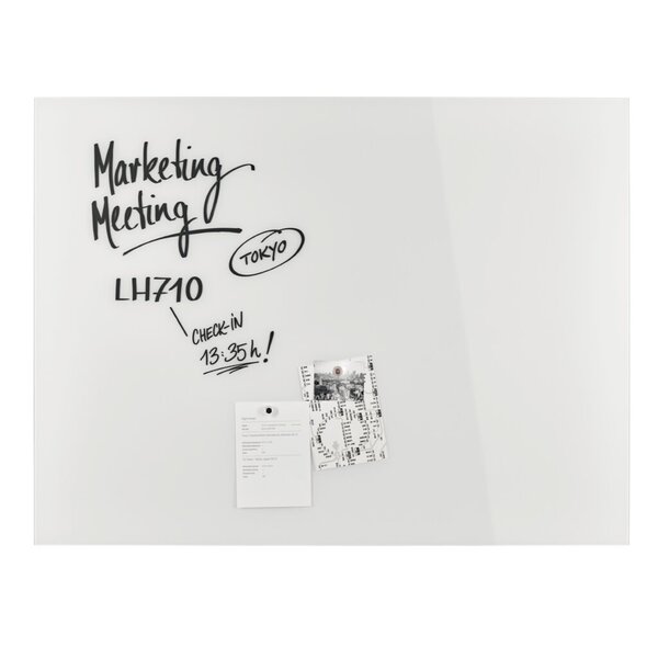 Image Design-Glasboards, magnetisch 1200x900 mm, brillant-weiß