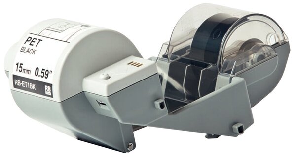 Image Farbband schwarz RB-ET1BK 15mmx300m, für Tape Creator TP-M5000N