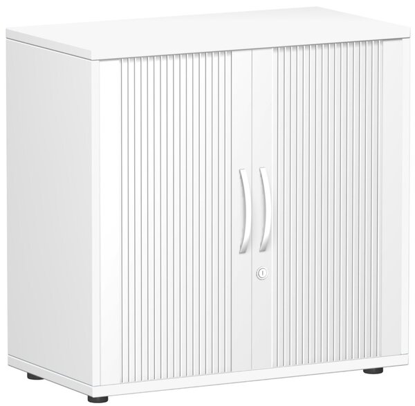 Image Querrolladenschrank 2 OH mit Standfüßen, weiß, Flex