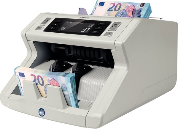 Image Banknotenzähler 2250, grau, 3fache Prüfung, alle Währungen , zählt bis